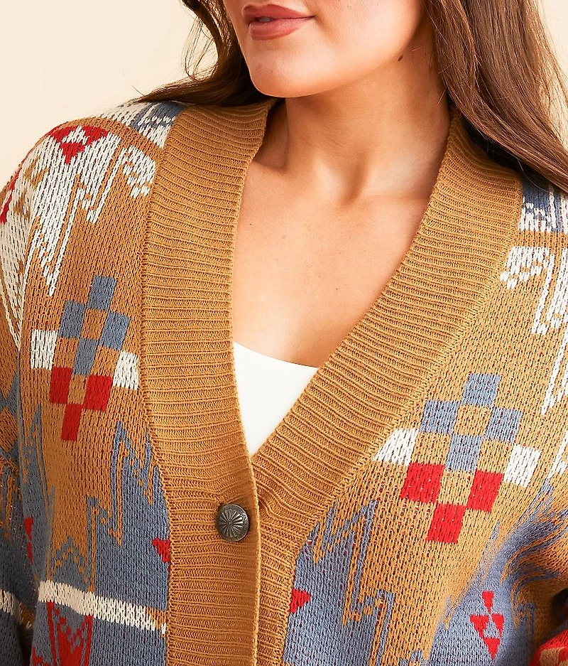 Boxy Cardigan Sweater