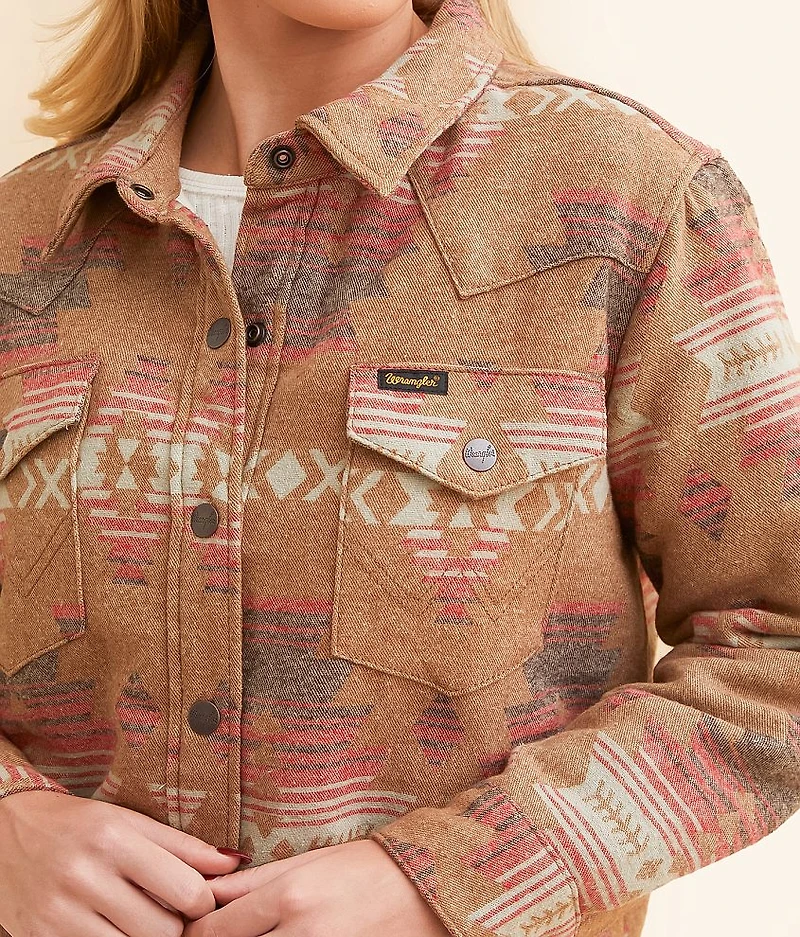 Western Jacquard Shacket