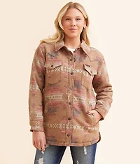 Western Jacquard Shacket