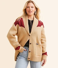 Western Cardigan Sweater