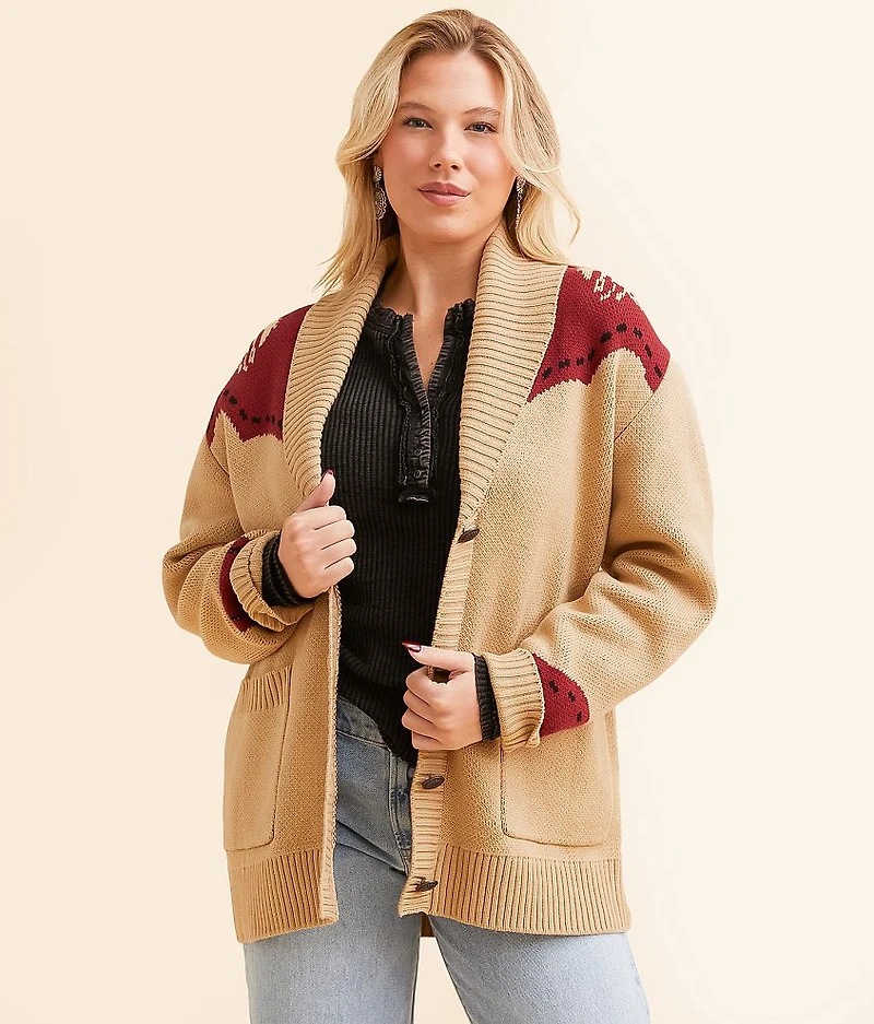 Western Cardigan Sweater