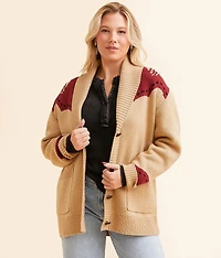 Western Cardigan Sweater