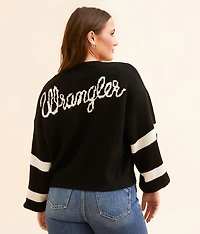 Logo Cardigan Sweater