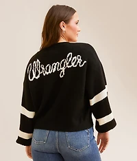 Logo Cardigan Sweater