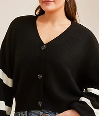 Logo Cardigan Sweater