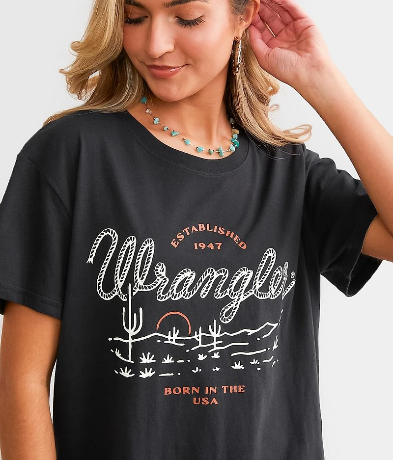 Retro Desert Rope Boyfriend T-Shirt