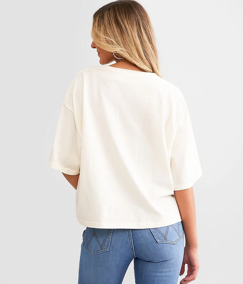 Retro Desert Cropped T-Shirt