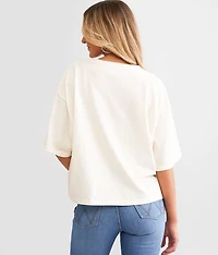 Retro Desert Cropped T-Shirt