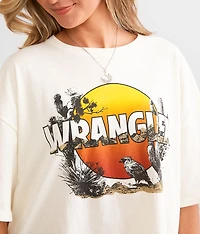 Retro Desert Cropped T-Shirt