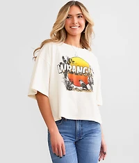 Retro Desert Cropped T-Shirt