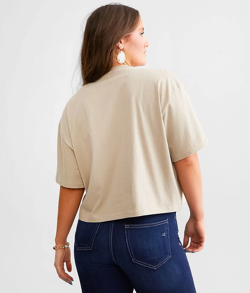 Retro Boxy Cropped T-Shirt