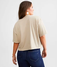 Retro Boxy Cropped T-Shirt