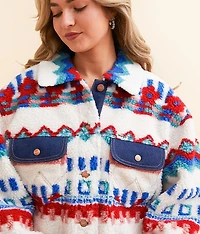 Trucker Sherpa Denim Jacket