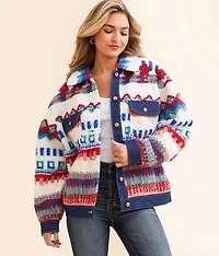 Trucker Sherpa Denim Jacket