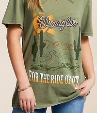 For The Ride Of Life Oversized T-Shirt