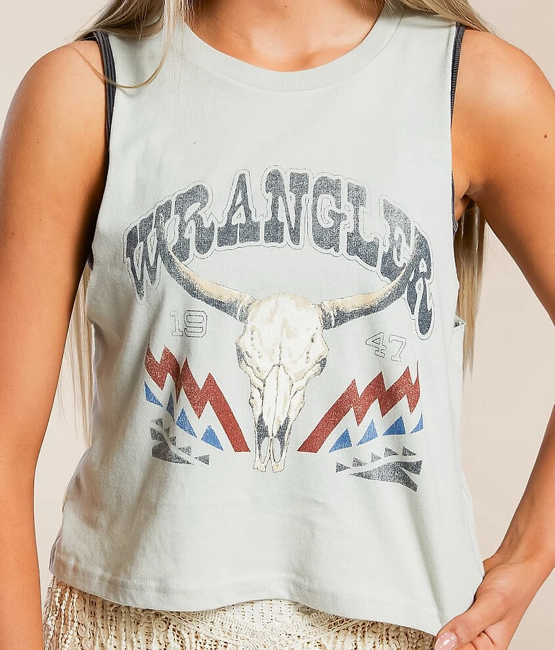 Festival Cropped Tank Top