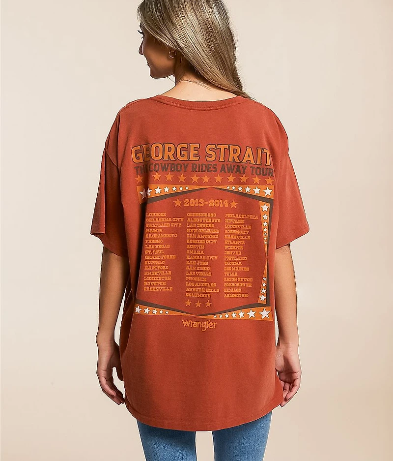 George Strait Oversized Band T-Shirt