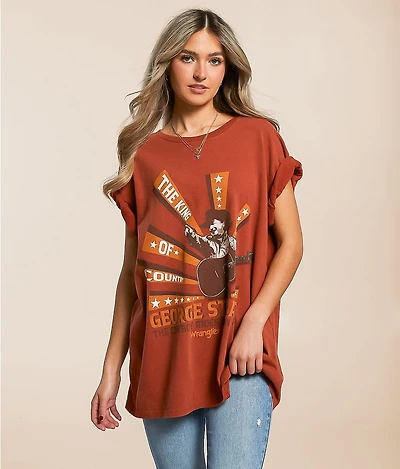George Strait Oversized Band T-Shirt