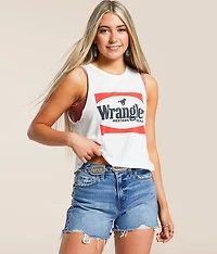 Western Festival Cropped Tank Top