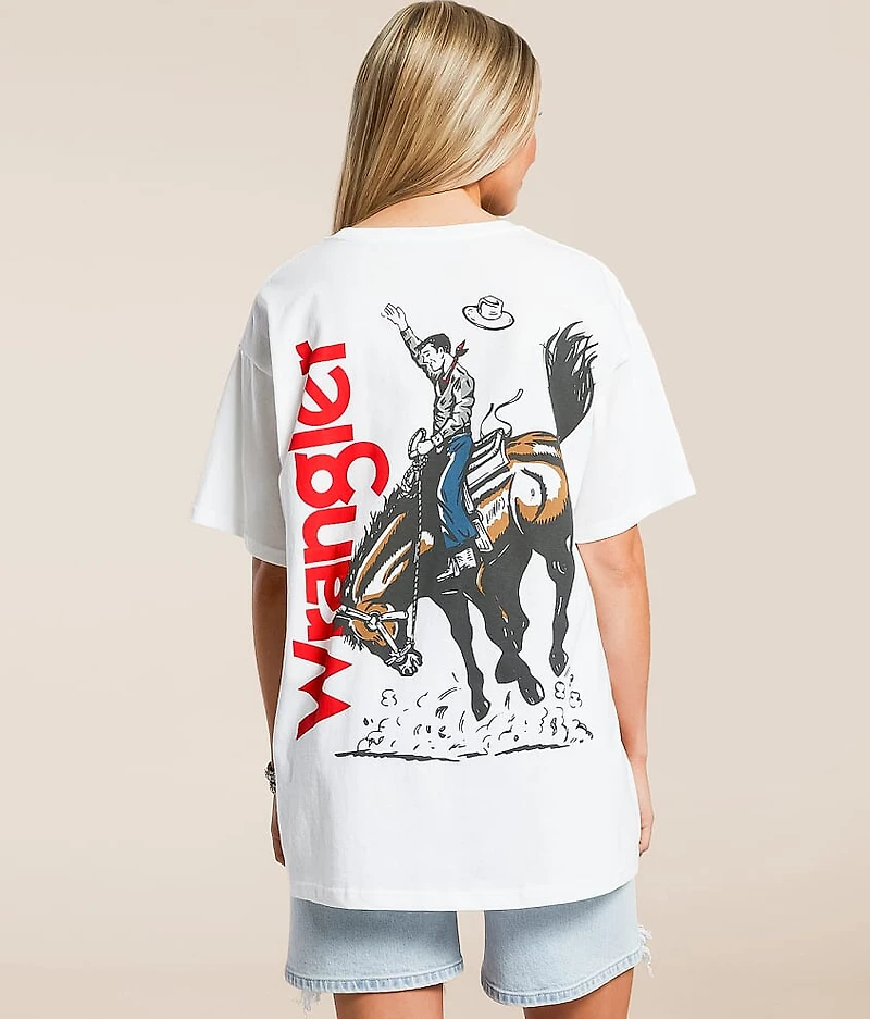 Retro Cowboy Oversized T-Shirt
