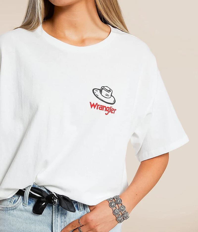Retro Cowboy Oversized T-Shirt