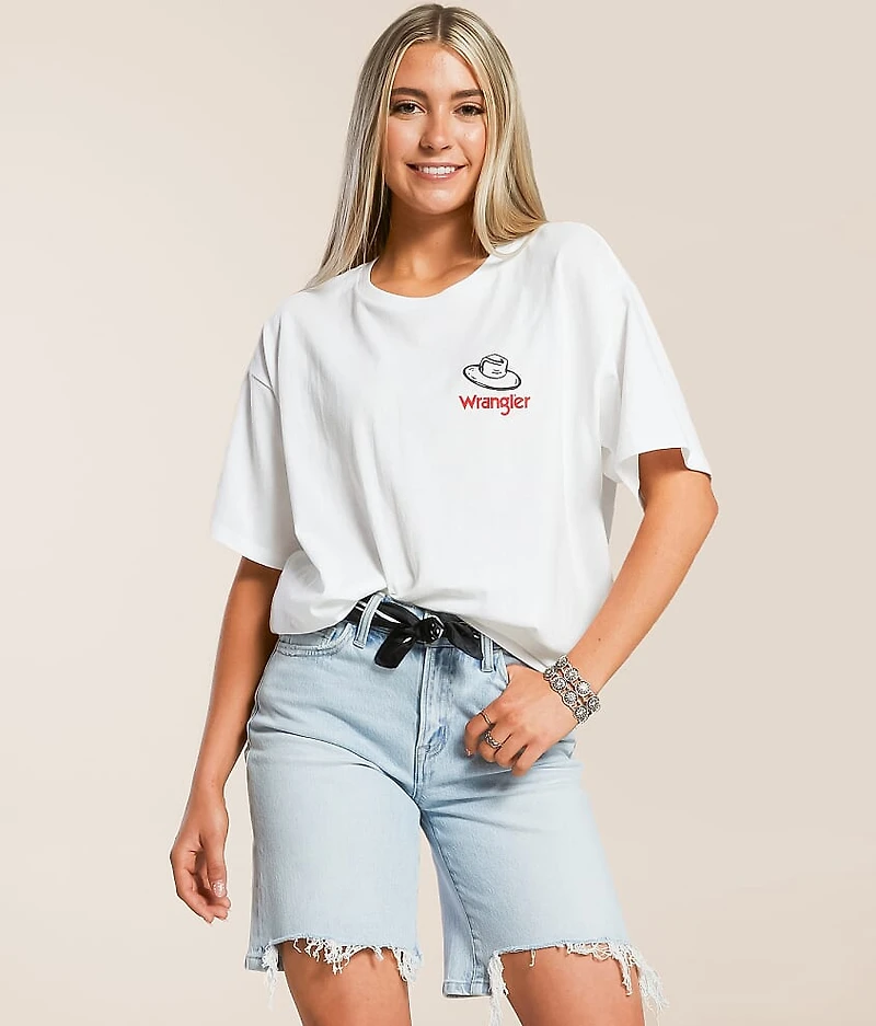 Retro Cowboy Oversized T-Shirt