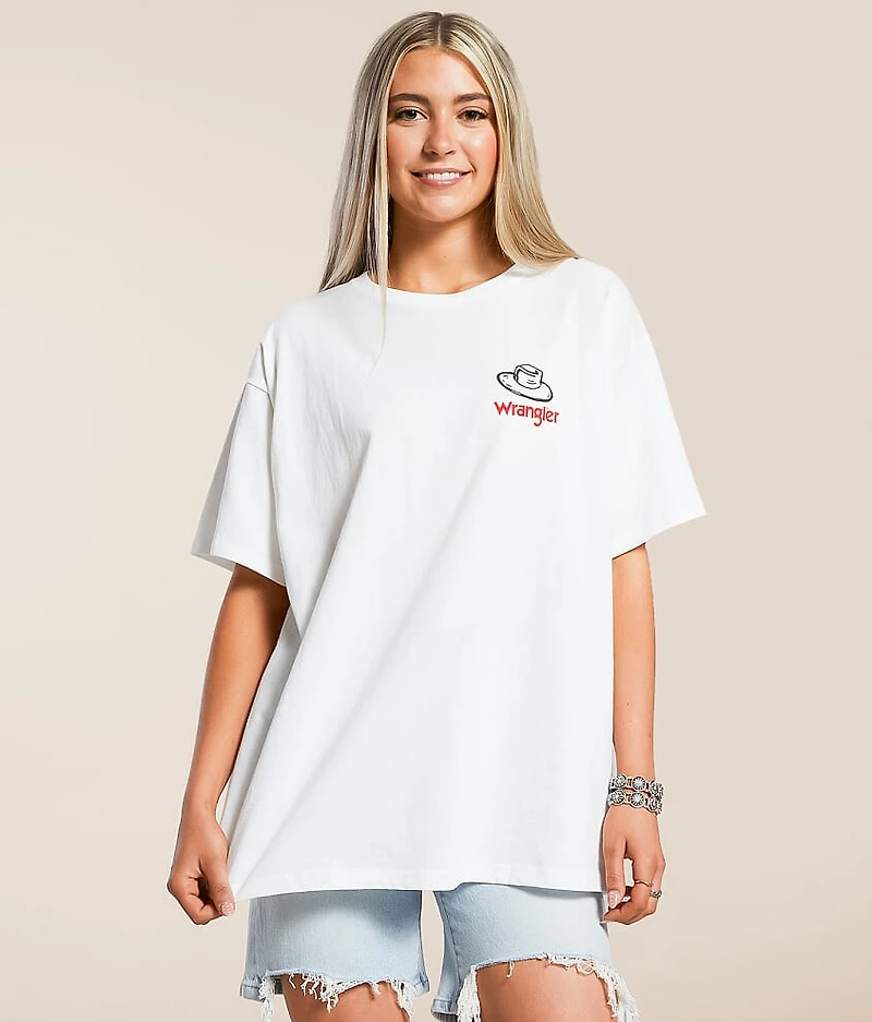 Retro Cowboy Oversized T-Shirt