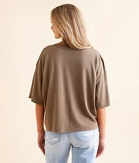 Chasing Cowboys Cropped T-Shirt