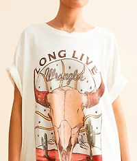 Desert Skull Oversized T-Shirt