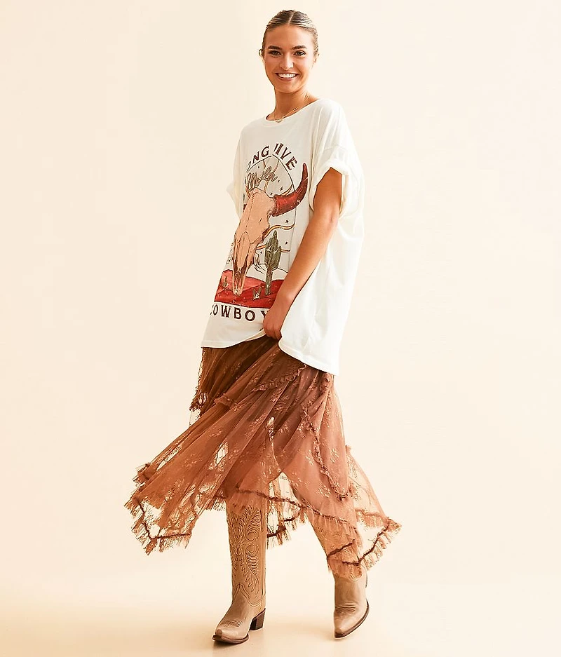 Desert Skull Oversized T-Shirt