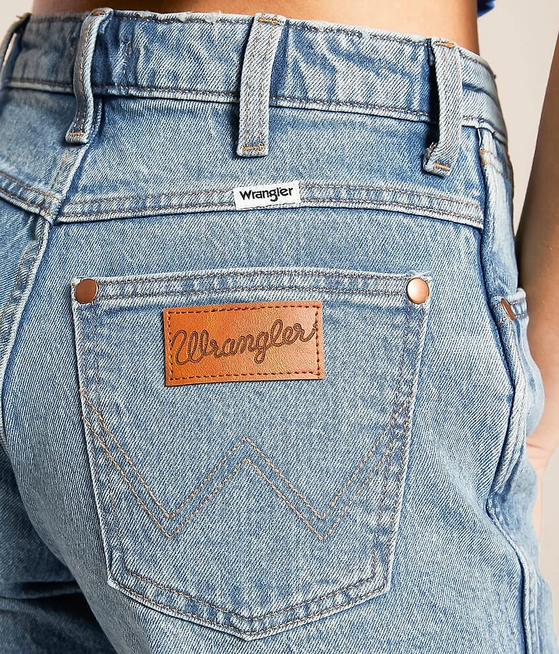 High Rise Cowboy Stretch Short