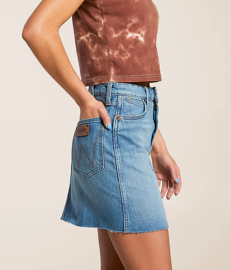 Bailey High Rise Denim Stretch Skirt