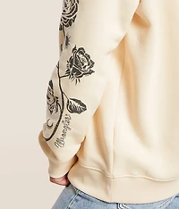 Roses Hooded Sweatshirt