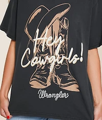 Hey Cowgirl Oversized T-Shirt