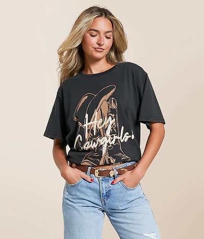 Hey Cowgirl Oversized T-Shirt