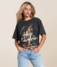 Hey Cowgirl Oversized T-Shirt