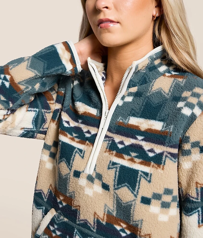 Sherpa Quarter Zip Pullover