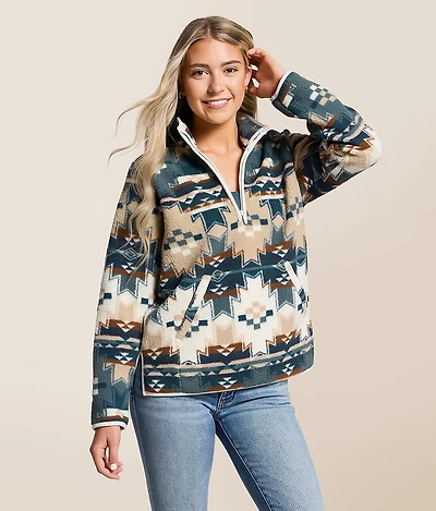 Sherpa Quarter Zip Pullover