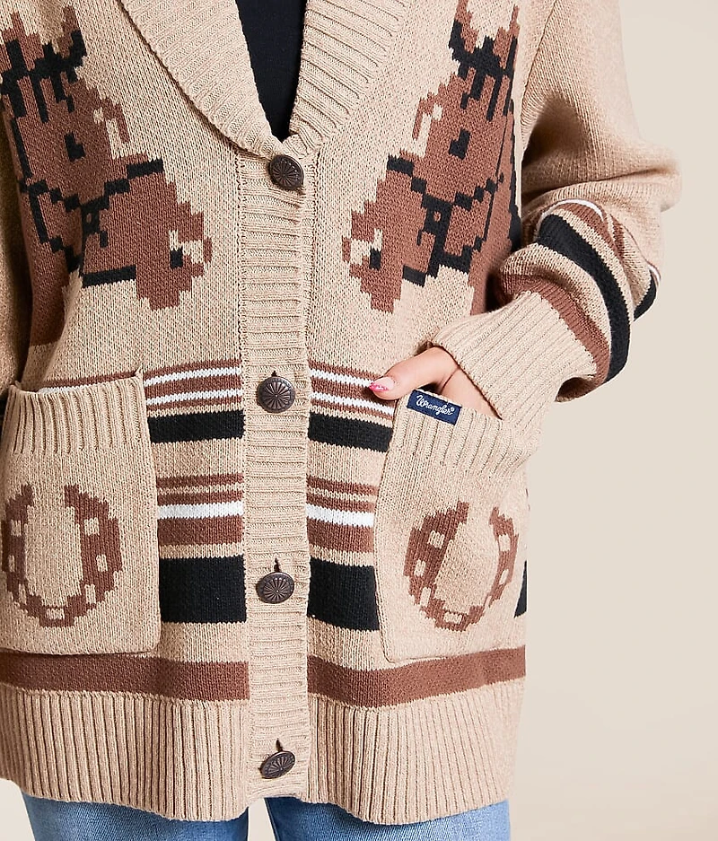 Grandpa Western Cardigan Sweater