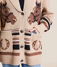 Grandpa Western Cardigan Sweater