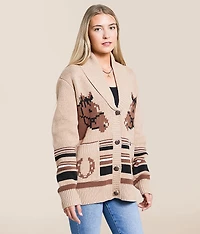 Grandpa Western Cardigan Sweater