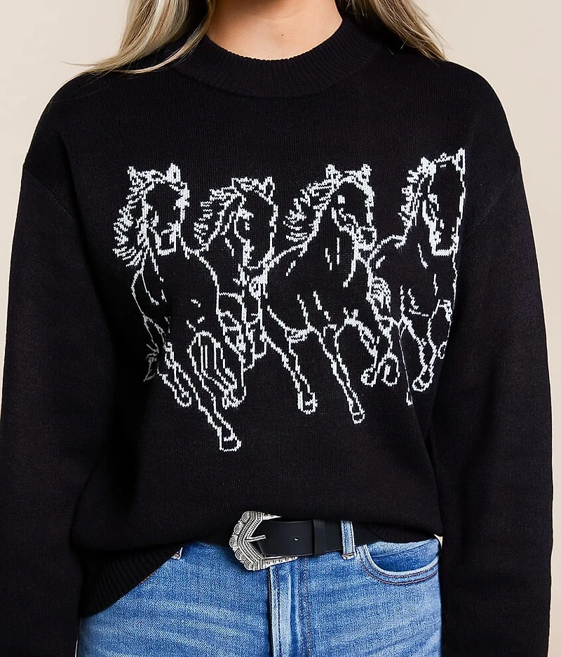 Horses Sweater