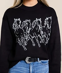 Horses Sweater