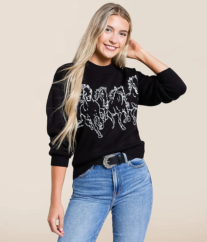 Horses Sweater