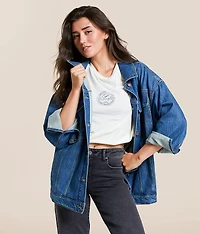 Mega Trucker Denim Jacket