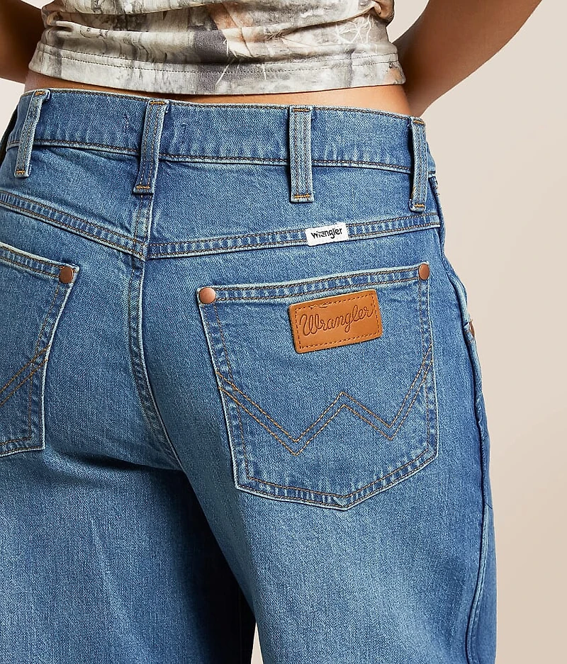 Low Rise Baggy Stretch Jean
