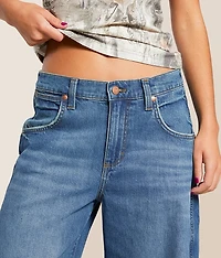 Low Rise Baggy Stretch Jean