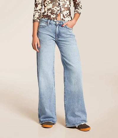 Low Rise Baggy Stretch Jean