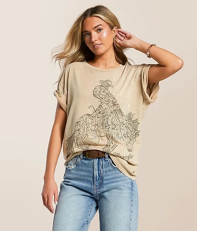 Wrangler Sketch Girlfriend T-Shirt