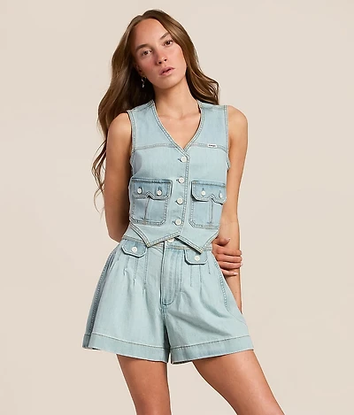 Country Estate Cropped Vest